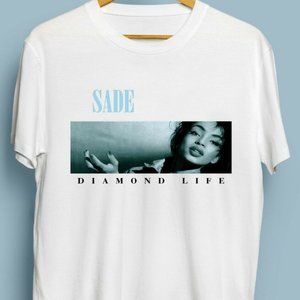 Sade Tshirt,vintage Sade Diamond Life Heavy Metal, Funny Shirt T-shirt